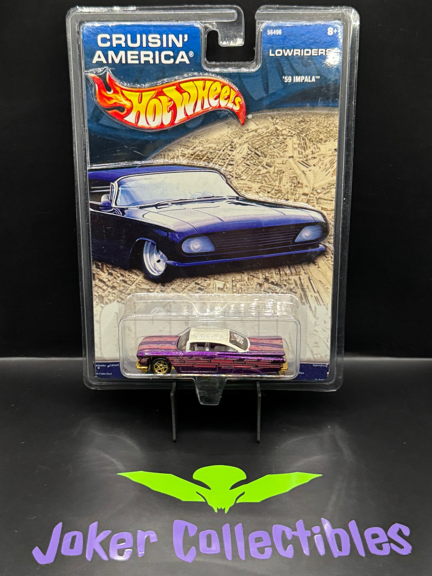 Hot Wheels Cruisin' America Lowriders '59 Impala Purple