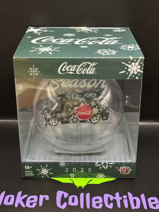 M2 Machines 2025 Coca-Cola Christmas Ornament 1971 Chevrolet Van SK01