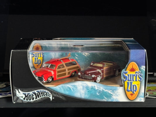 Hot Wheels Surf's Up Limited Edition '49 Ford Woody and '46 Ford Ragtop