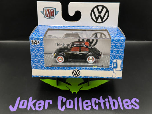 M2 Machines Black 1953 VW Beetle Deluxe USA Model R76 24-14
