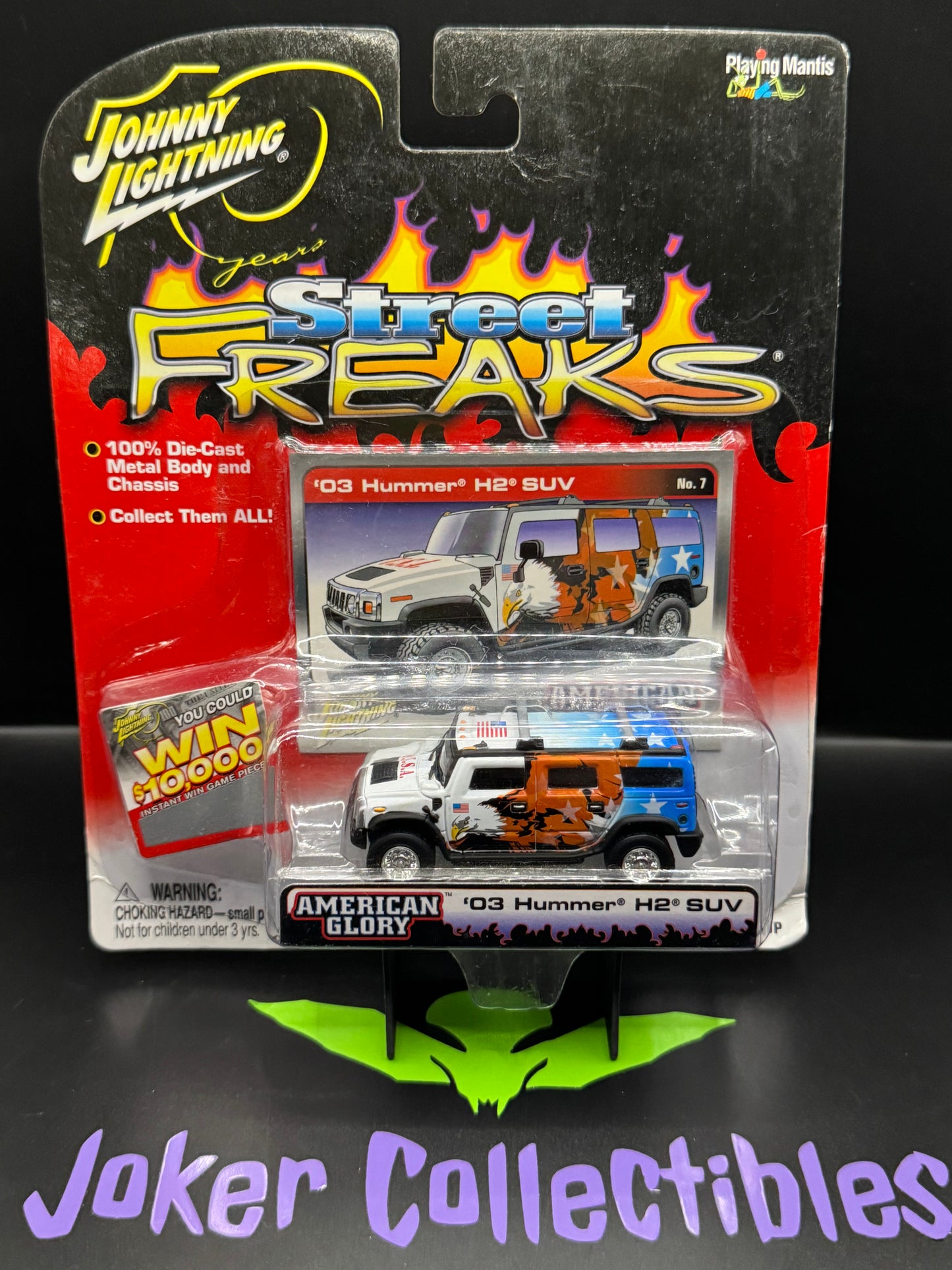 Johnny Lightning Street Freaks American Glory '03 Hummer H2 SUB No. 7