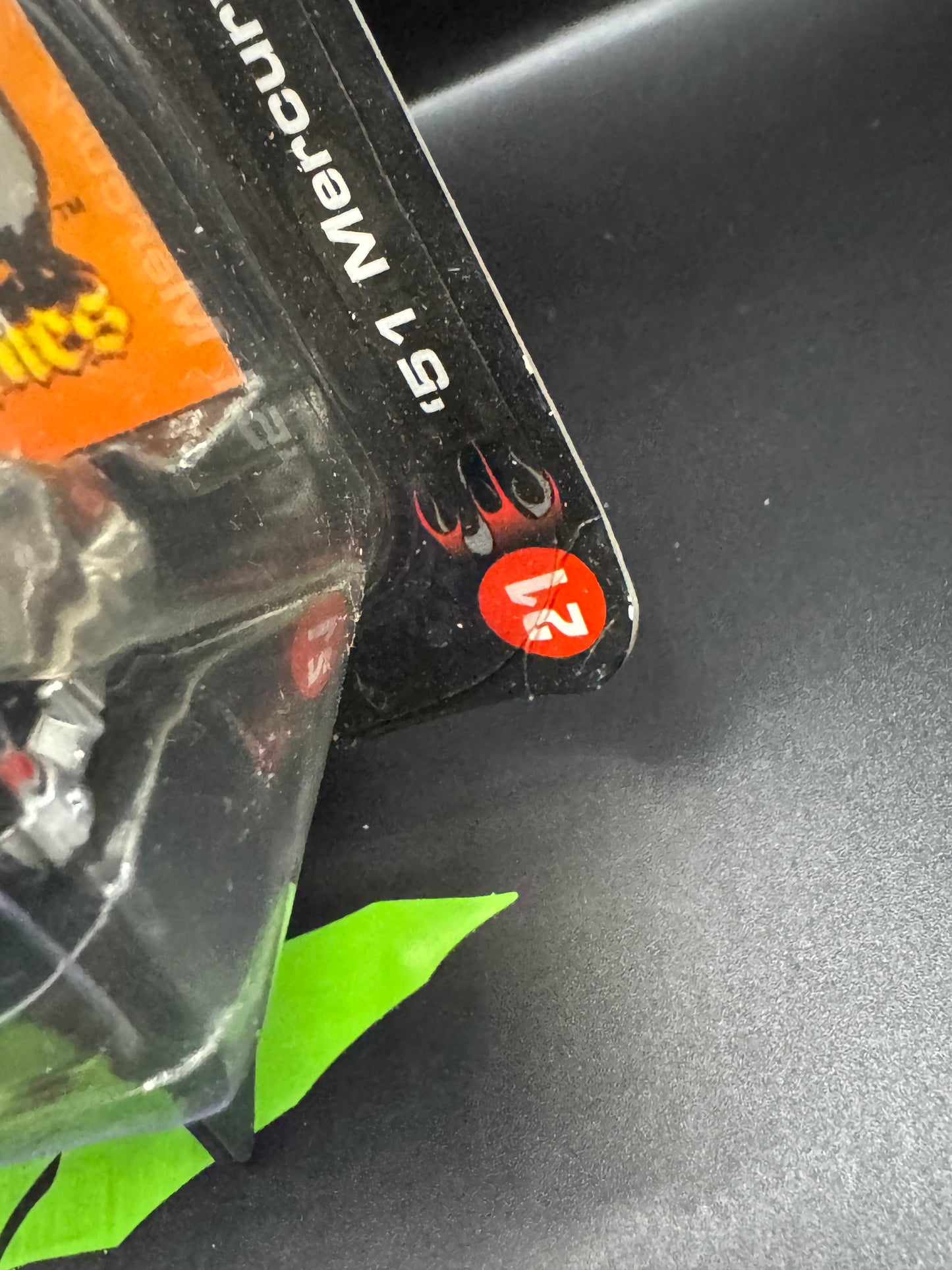 Johnny Lightning Street Freaks Black with Flames '51 Mercury No. 21