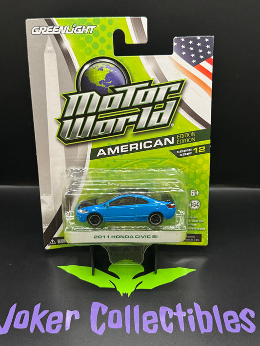 Greenlight Motor World American Edition Series 12 2011 Honda Civic SI