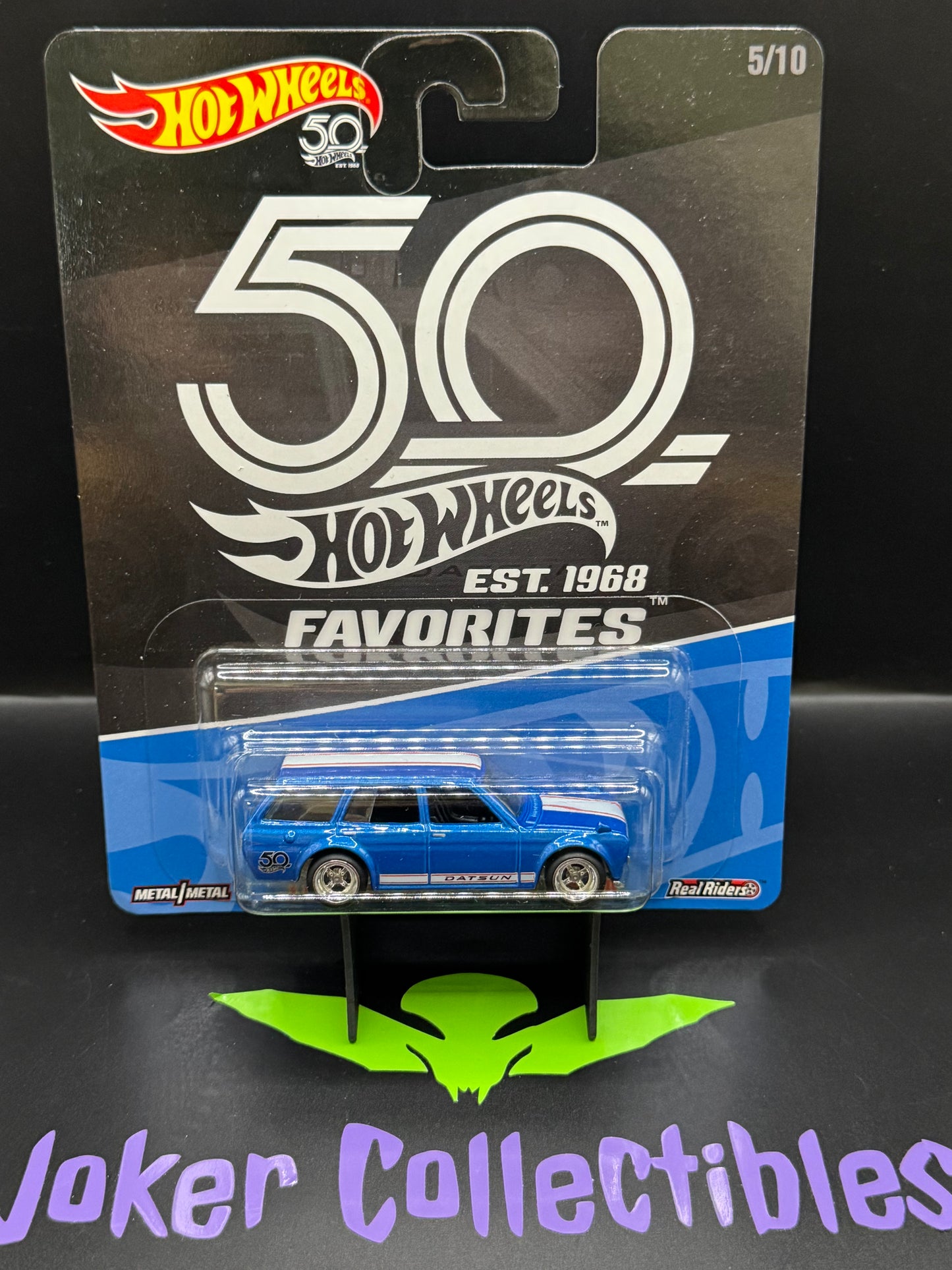 Hot Wheels Premium 50th Anniversary Favorites '71 Datsun Bluebird 510 Wagon 5/10