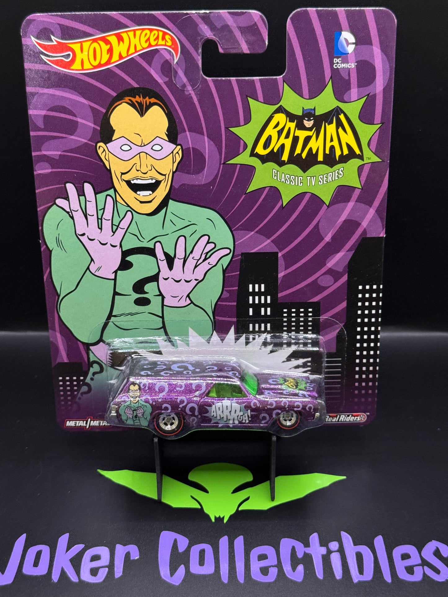 Hot Wheels Premium Batman Classic TV Series The Riddler '70 Chevelle Delivery