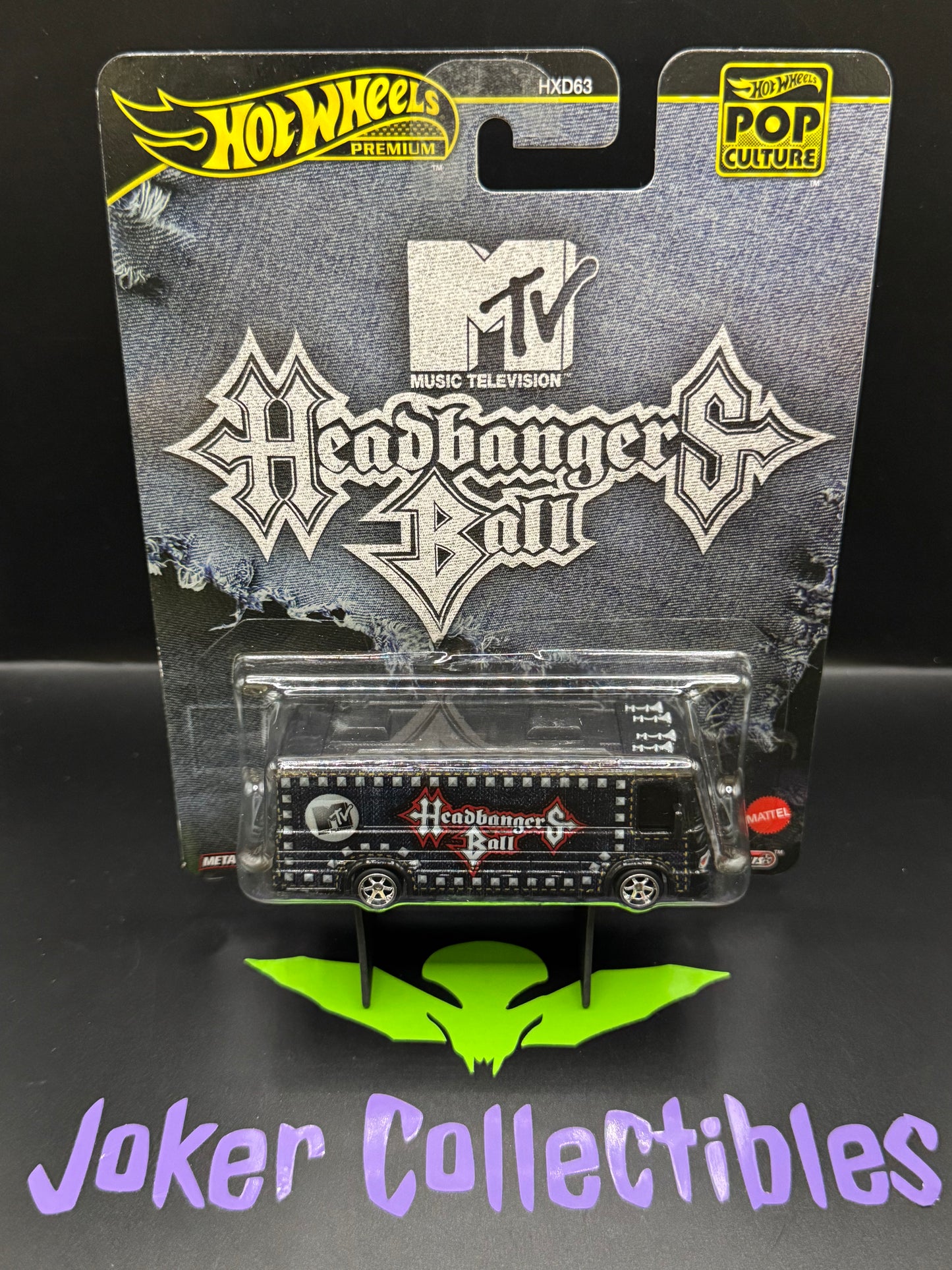 Hot Wheels Premium Pop Culture MTV Headbangers Ball HW Tour Bus