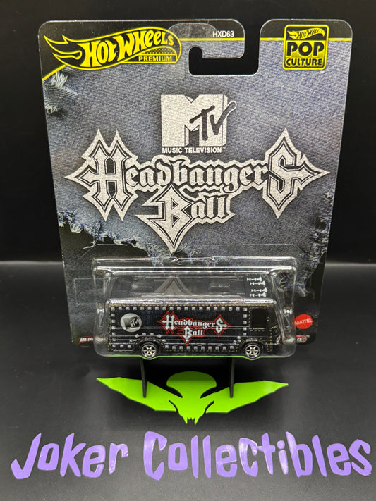 Hot Wheels Premium Pop Culture MTV Headbangers Ball HW Tour Bus
