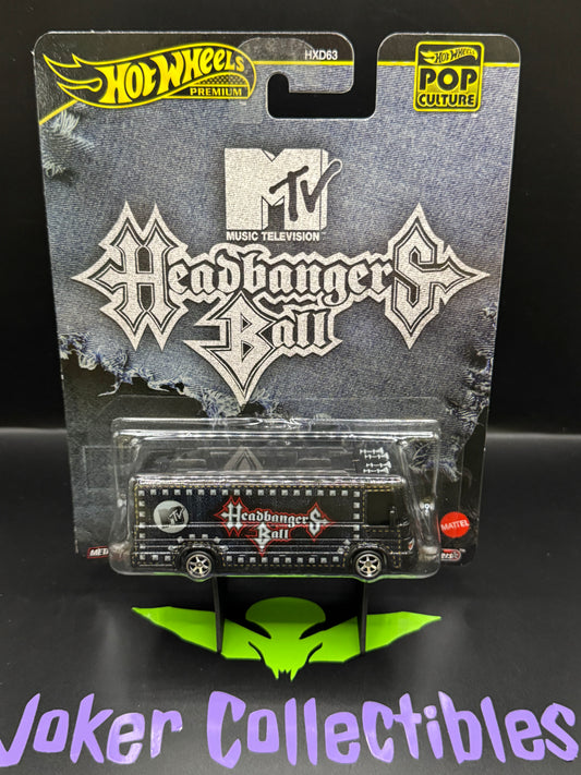 Hot Wheels Premium Pop Culture MTV Headbangers Ball HW Tour Bus
