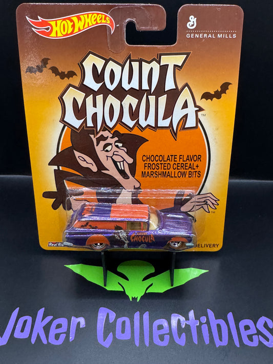 Hot Wheels Premium General Mills Count Chocula '59 Chevy Delivery