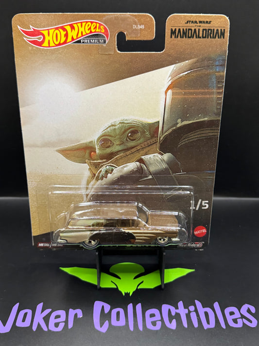 Hot Wheels Premium Star Wars the Mandalorian Grogu '59 Chevy Delivery # 1/5