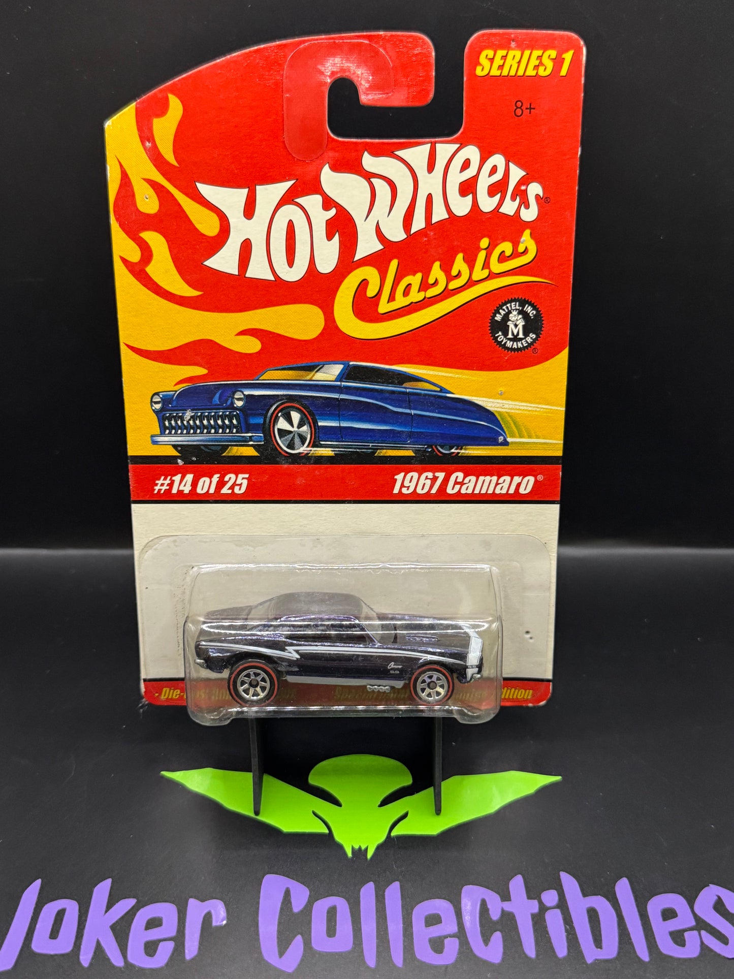 Hot Wheels Classics Series 1 Black 1967 Camaro # 14 of 25