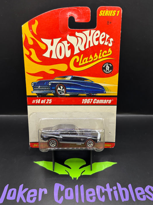 Hot Wheels Classics Series 1 Black 1967 Camaro # 14 of 25