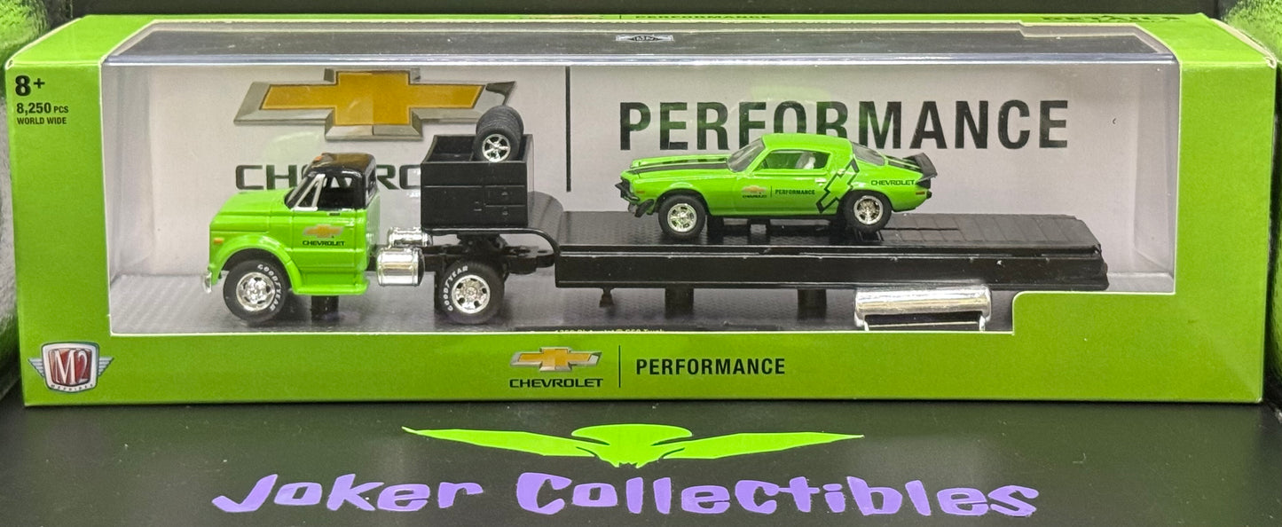 M2 Machines Auto-Haulers 1968 Chevrolet C60 Truck & 1972 Chevrolet Camaro R47 21-11