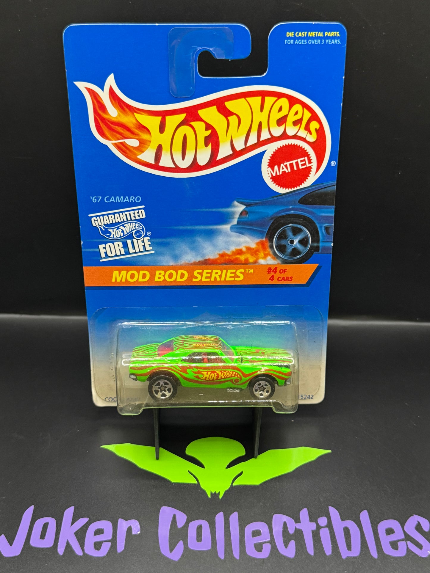 Hot Wheels 1996 '67 Camaro #399 Mod Bod Series 4 of 4 Closed Steering 5SP Wheel