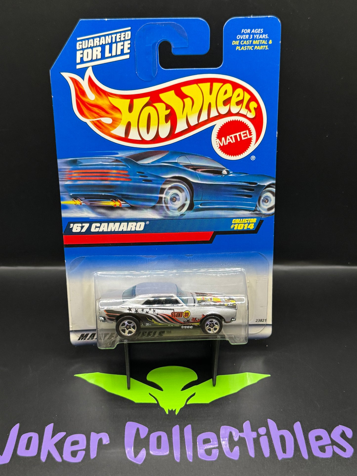 Hot Wheels 1999 Grey Silver '67 Camaro Collector # 1014