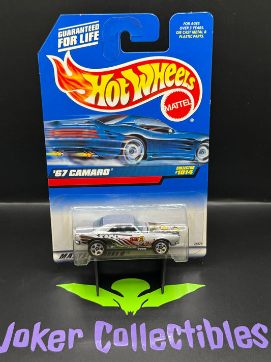 Hot Wheels 1999 Grey Silver '67 Camaro Collector # 1014