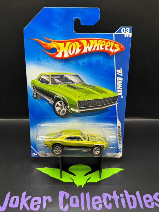 Hot Wheels 2009 Satin Antifreeze '67 Camaro 149/190 Dream Garage 03/10