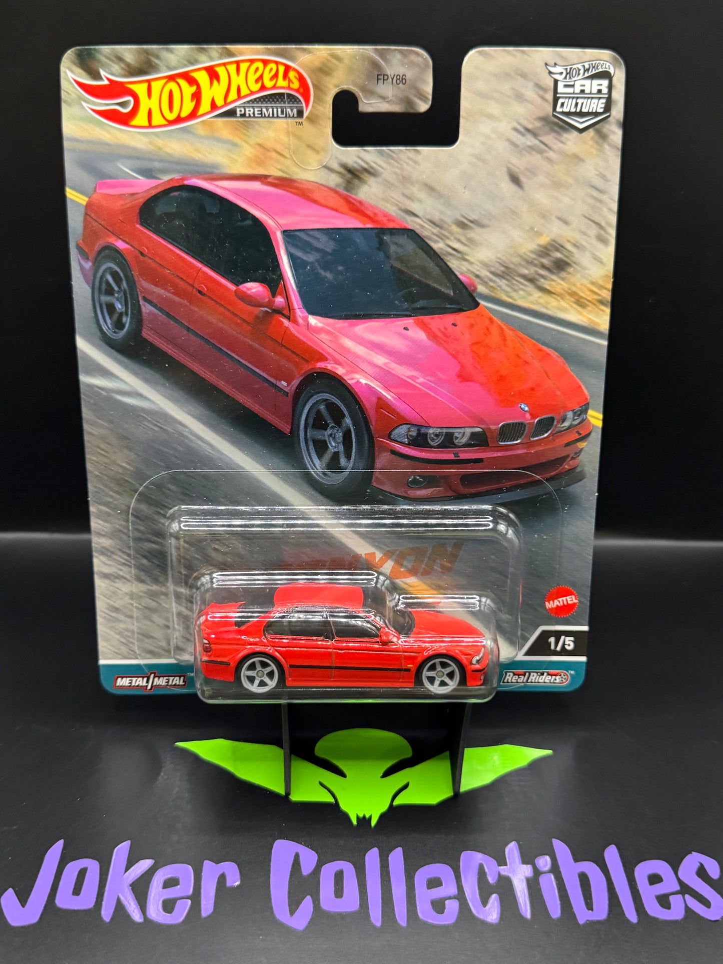 Hot Wheels Premium Car Culture Canyon Warriors '01 BMW M5 # 1/5