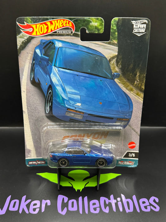 Hot Wheels Premium Car Culture Canyon Warriors '89 Porsche 944 Turbo # 3/5
