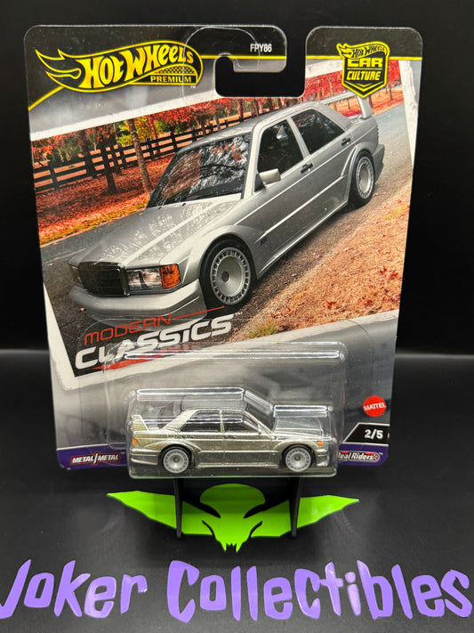 Hot Wheels Premium Car Culture Modern Classics 1990 Mercedes-Benz 190 E 2.5-16 Evolution II # 2/5