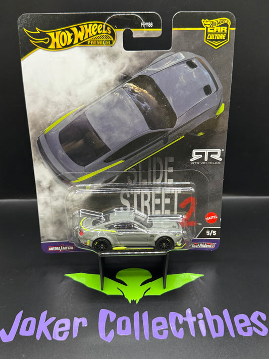 Hot Wheels Premium Car Culture Slide Street 2018 Ford Mustang RTR SPEC 5 # 5/5