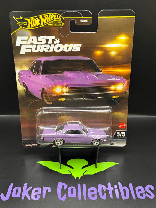 Hot Wheels Premium Fast & Furious Fast X 1966 Chevy Impala # 5/5