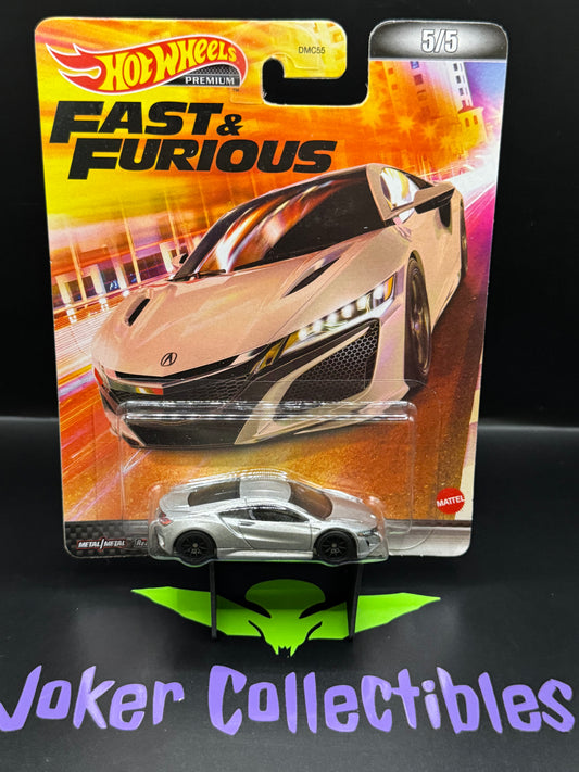 Hot Wheels Premium Fast & Furious F9 The Fast Sage '17 Acura NSX # 5/5