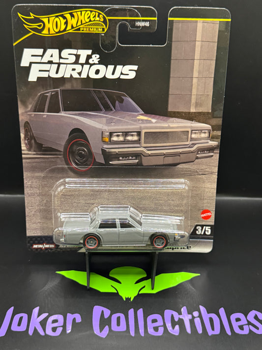 Hot Wheels Premium Fast & Furious Furious 7 1987 Chevy Caprice # 3/5