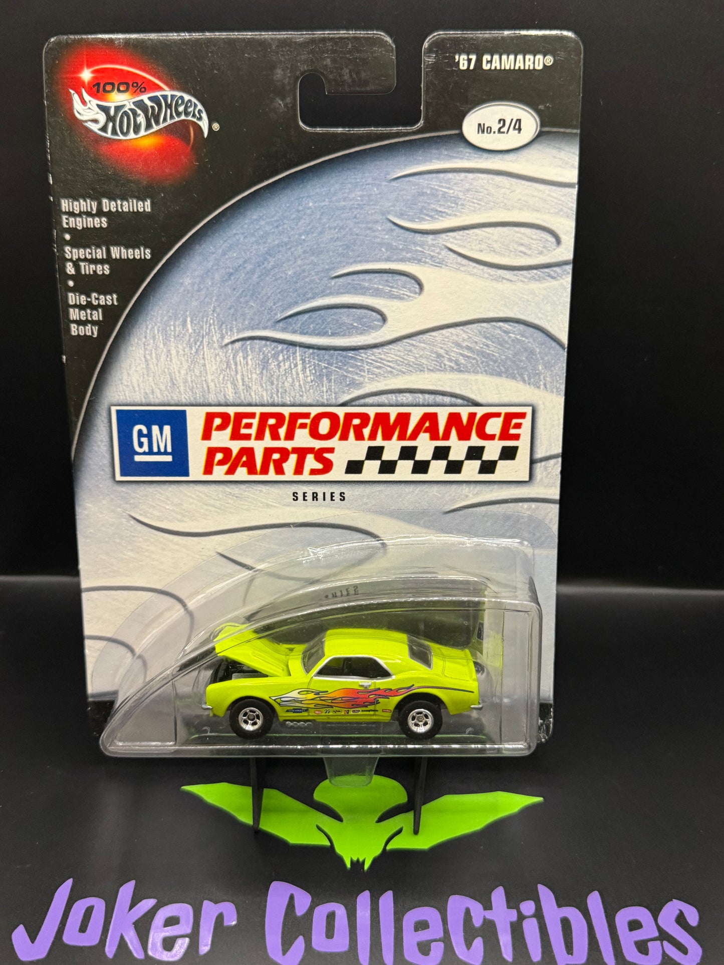 Hot Wheels 100% GM Performance Parts Series Lime Green '67 Camaro No. 2/4