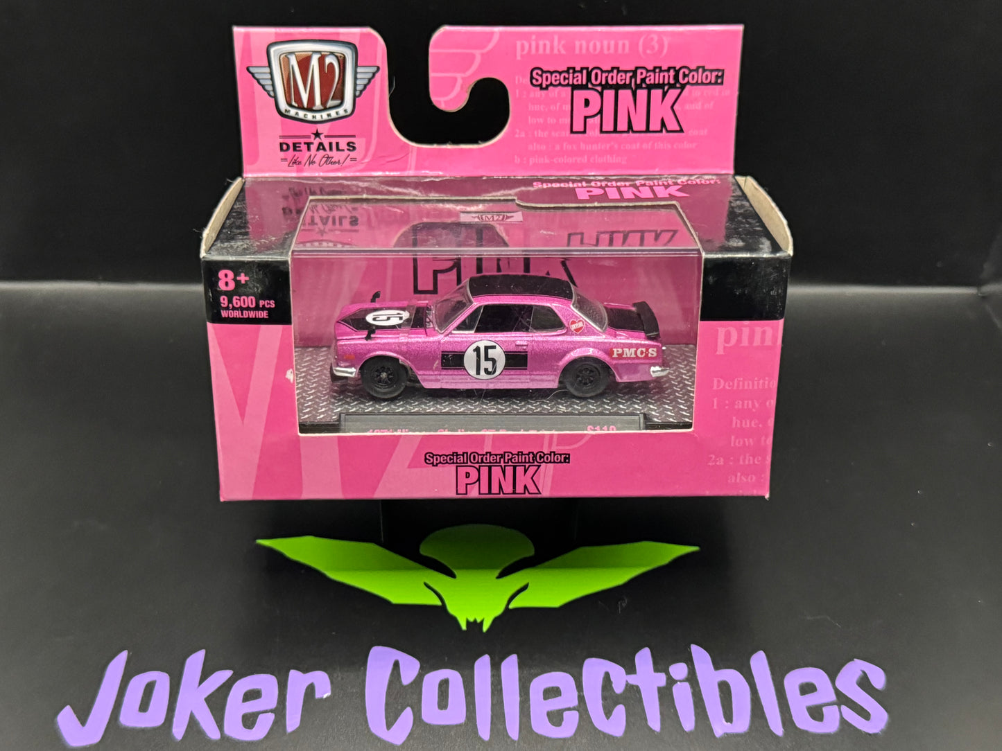 M2 Machines Special Order Paint Color Pink 1971 Nissan Skyline GT-R S110 22-49