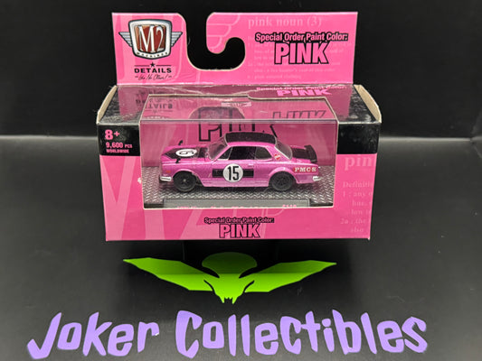 M2 Machines Special Order Paint Color Pink 1971 Nissan Skyline GT-R S110 22-49