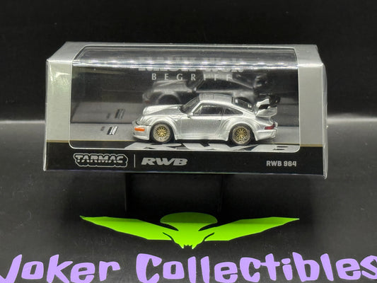 Tarmac Works Hobby64 Porsche RWB 964 Silver