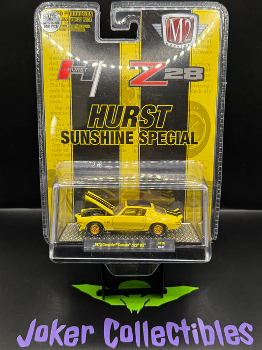M2 Machines Chase Hurst Sunshine Special 1970 Chevrolet Camaro Z/28 RS HS10 20-81