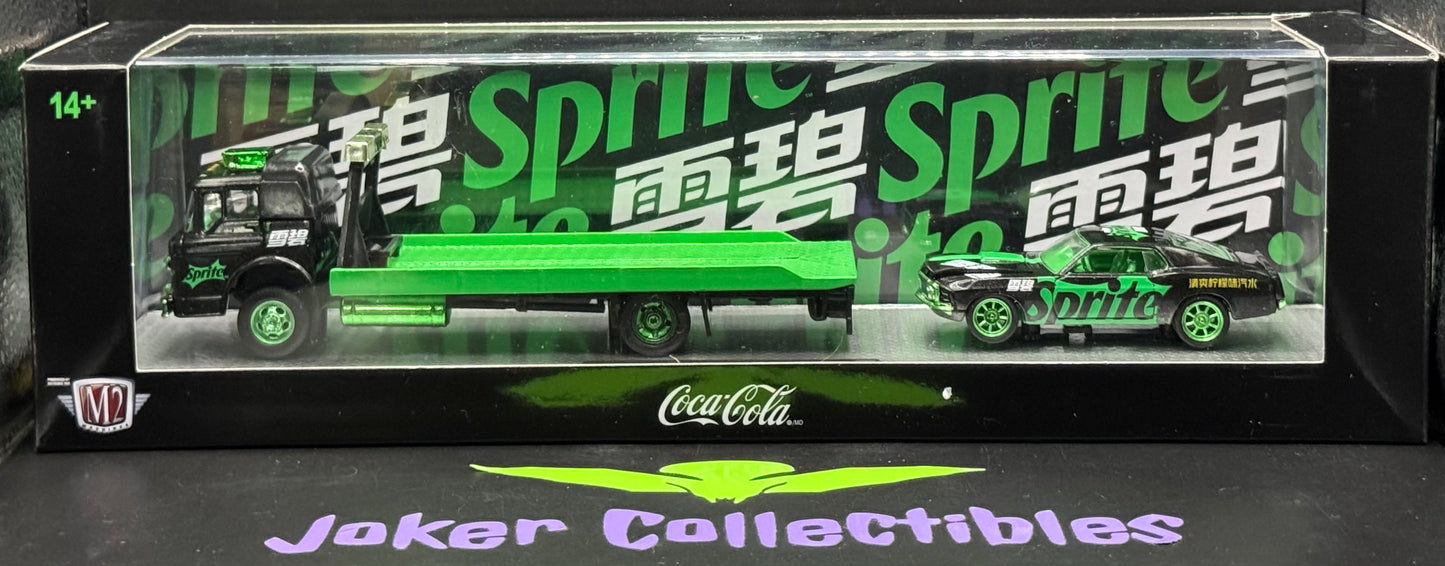 M2 Machines Auto-Haulers Chase Sprite 1970 Ford C-950 & 1970 Ford Mustang TW40 25-12