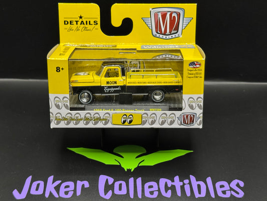 M2 Machines Mooneyes Moon Equipped 1969 Ford F-100 Ranger Truck WMTS09 17-45