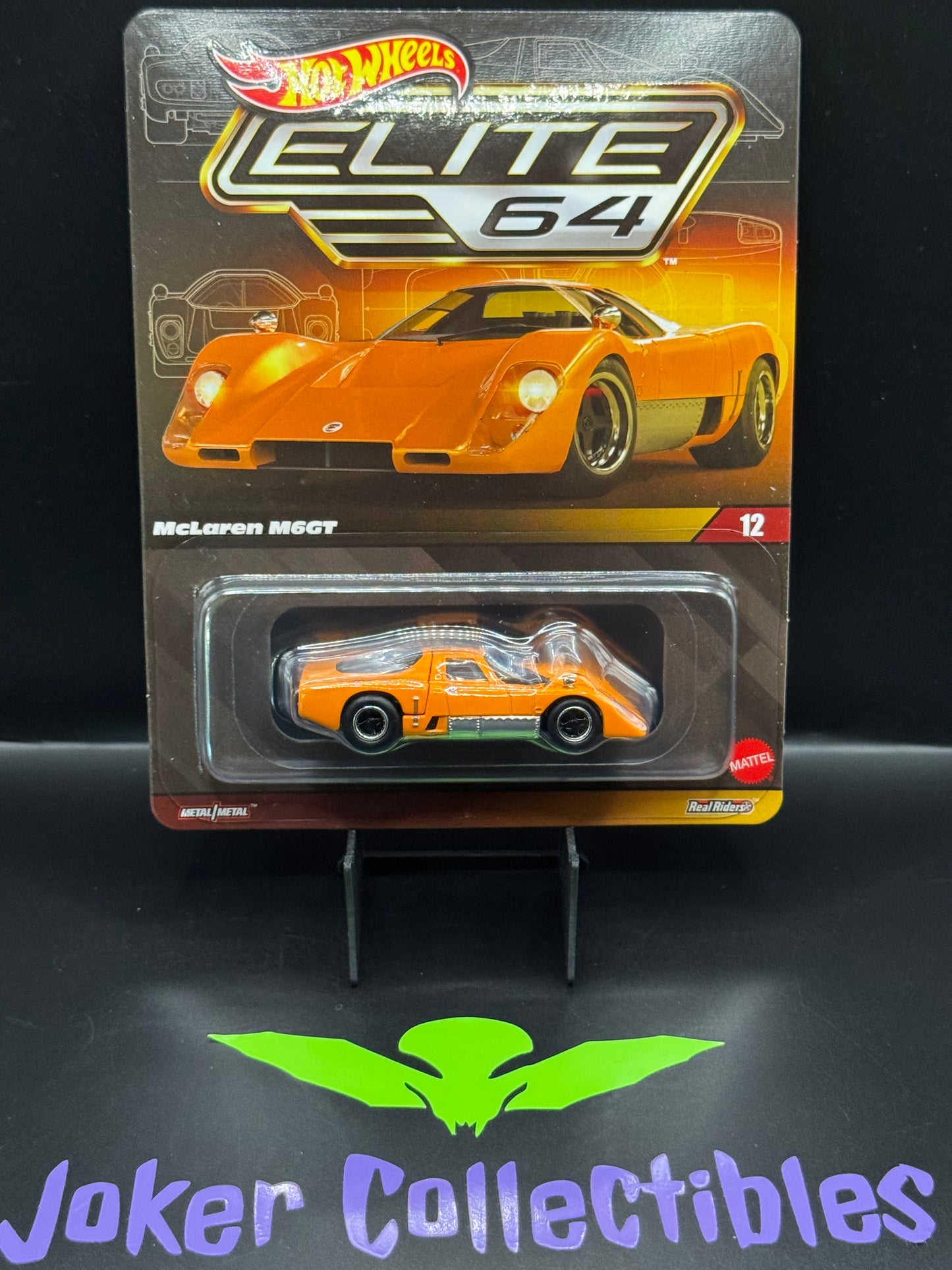 Hot Wheels Elite 64 McLaren M6GT # 12
