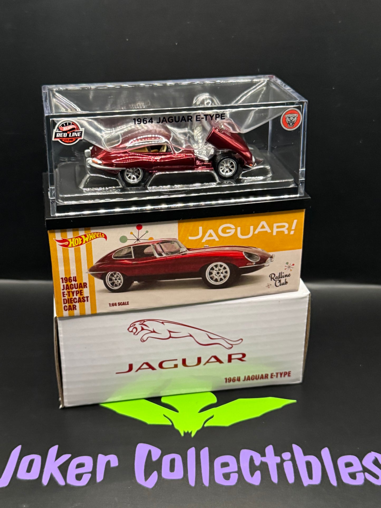 Hot Wheels 2025 RLC Red Line Club 1964 Jaguar E-Type
