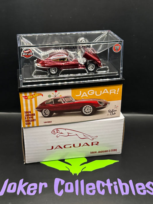 Hot Wheels 2025 RLC Red Line Club 1964 Jaguar E-Type