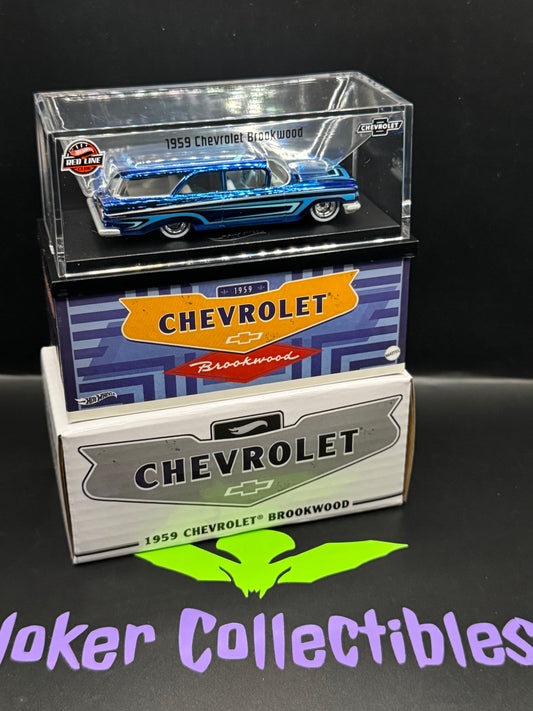 Hot Wheels 2025 RLC Red Line Club 1959 Chevrolet Brookwood