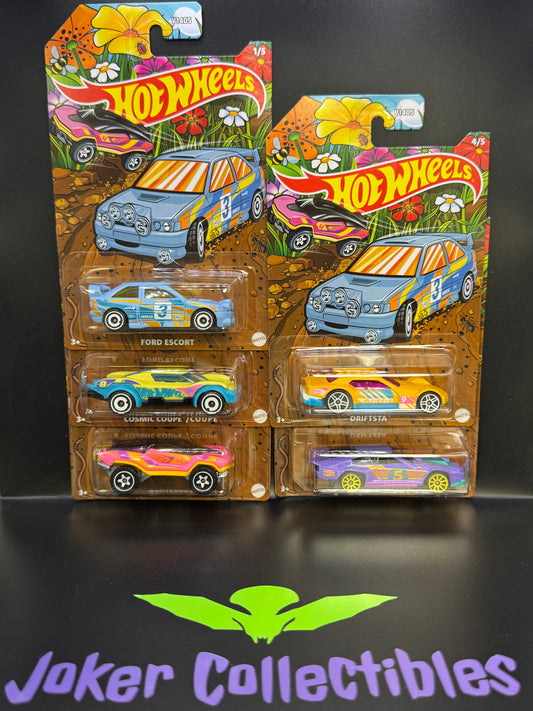 Hot Wheels 2026 Spring Easter Vehicle Mix Full Set of 5 V1405-979J