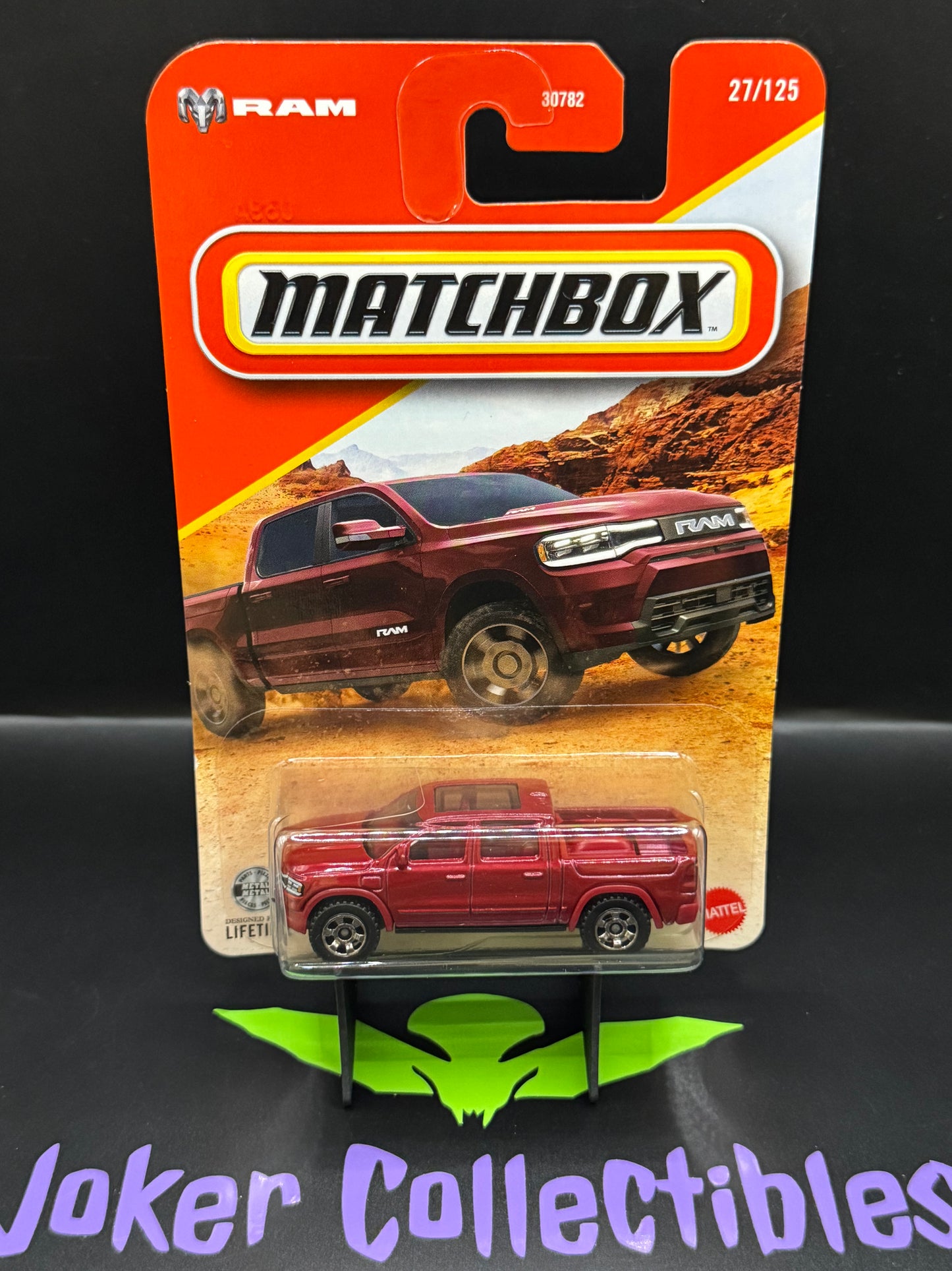Matchbox 2026 Red 2025 Ram 1500 REV 27/125