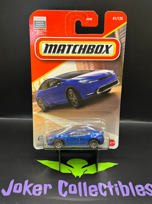 Matchbox 2026 Blue 2023 Toyota Prius Prime 41/125