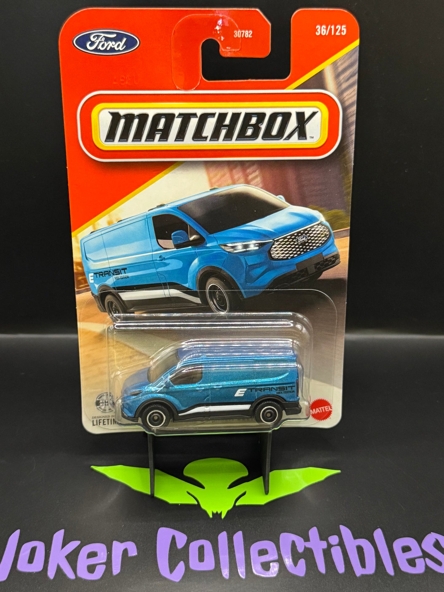 Matchbox 2026 Blue 2023 Ford E-Transit Custom 36/125