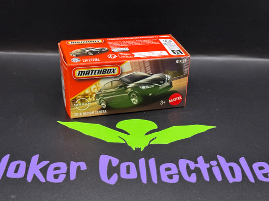 Matchbox Power Grabs 2026 Black 2016 Nissan Sentra 91/125