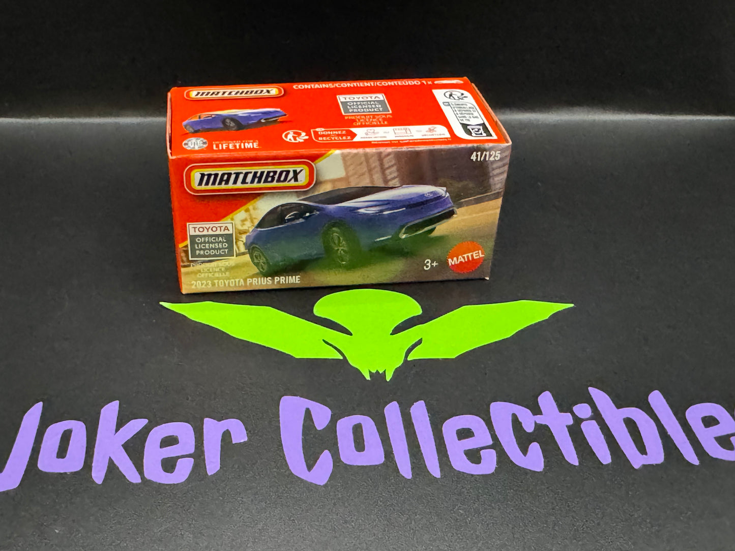 Matchbox Power Grabs 2026 Blue 2023 Toyota Prius Prime 41/125