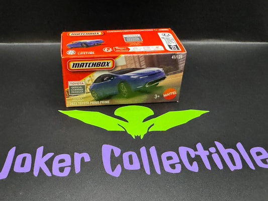 Matchbox Power Grabs 2026 Blue 2023 Toyota Prius Prime 41/125