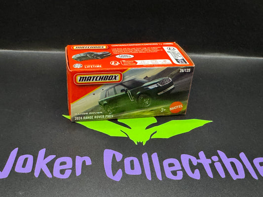 Matchbox Power Grabs 2026 Green 2024 Range Rover PHEV 26/125