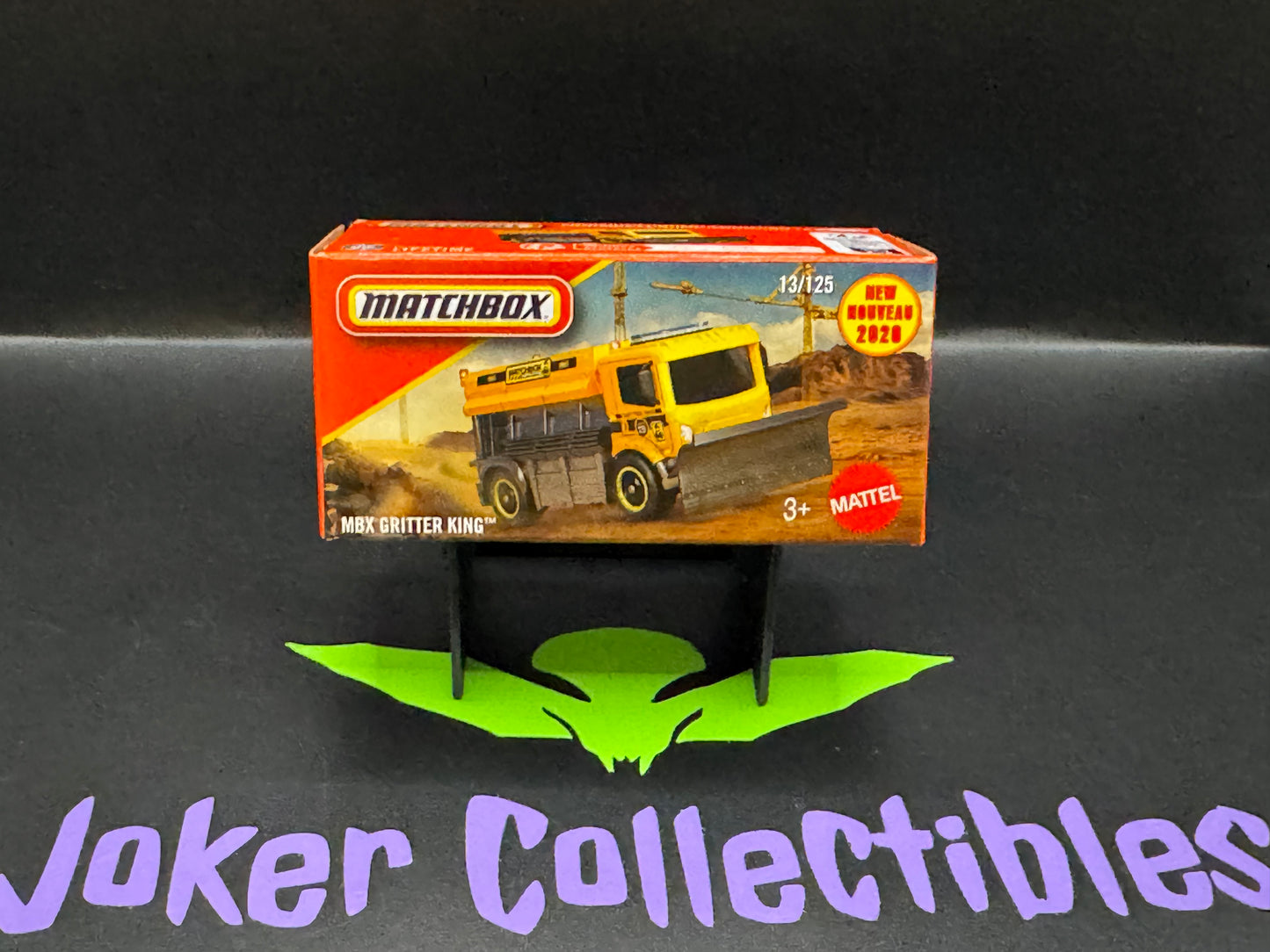 Matchbox Power Grabs 2026 Orange Matchbox Construction MBX Gritter King 13/125