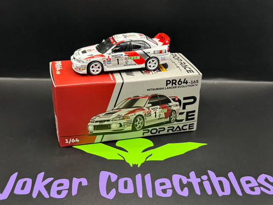 Pop Race Mitsubishi Lancer EVO IV Winner Rally De Catalunya 1997 PR64-165