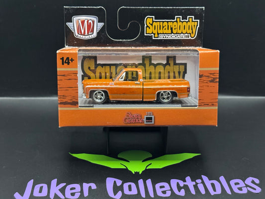 M2 Machines Squarebody Syndicate 1977 GMC Sierra Grande 15 WMTS18 24-21